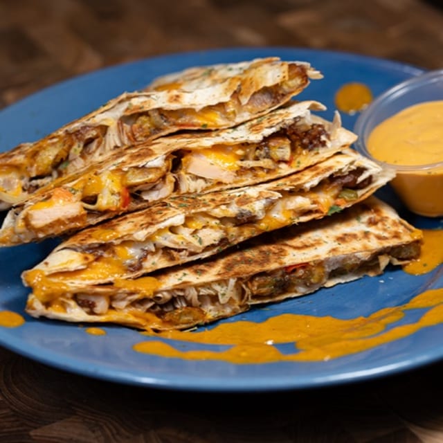 3 Cheese Tropical Quesadilla.