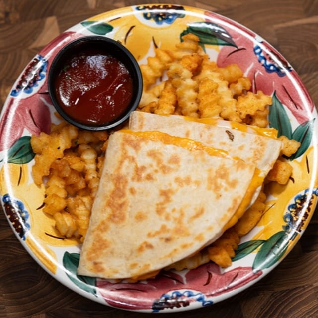 3 Cheese Quesadilla.