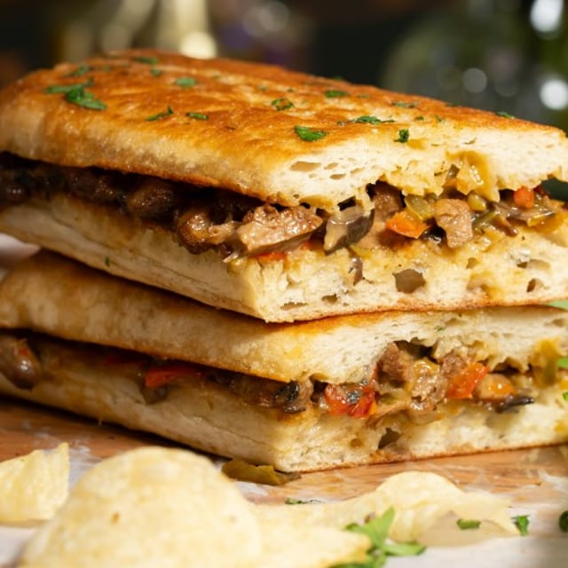 Chop Ya Finga Sandwich.